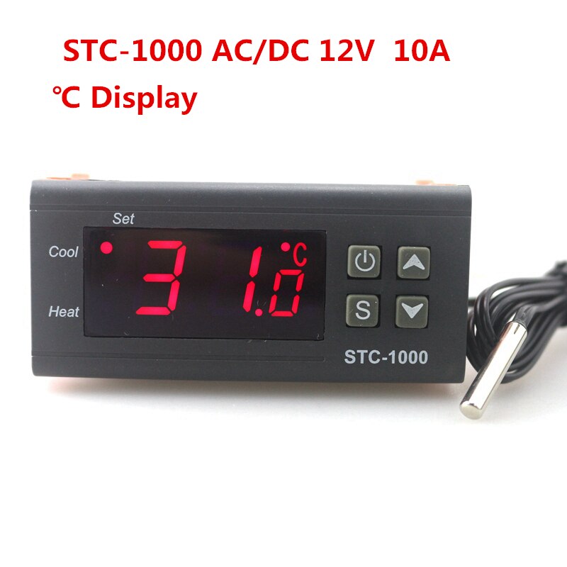 STC-1000 STC-3008 Dual Digital Thermostat Temperat... – Vicedeal