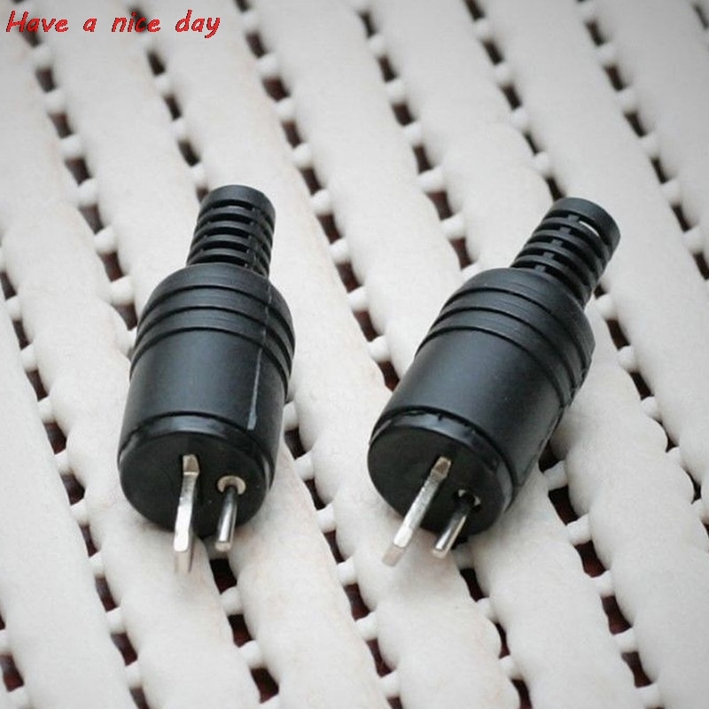 2 Stks/partij 2 Pin Din Socket Speaker En Hifi Connector Schroef Terminals Audio Lamp Power Signaal Plug