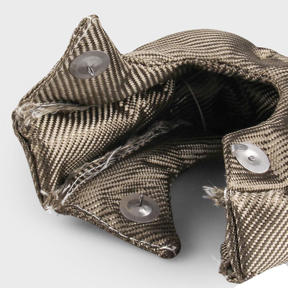 Turbo Cover Car T2 T3 T4 T6 Turbo Charger Heat Shield Cover 100% Titanium Turbine Cap Protection Wrap Racing Accessories