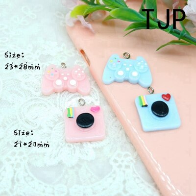 Leuke game controller camera bedels hangers voor decoratie ketting oorbel sleutelhanger sieraden maken: Mengen