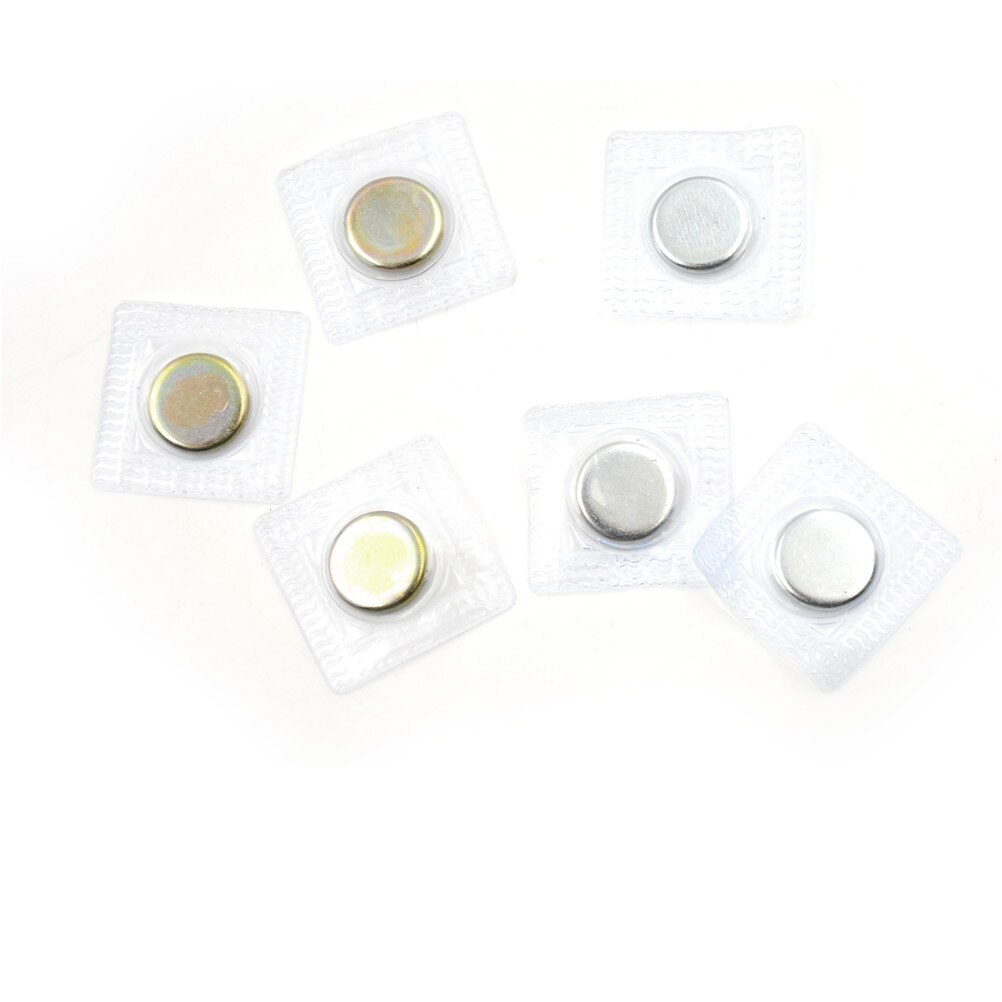 20 pièces avec bouton magnétique Invisible en métal , bouton magnétique pression, sac à main avec fermoir couture cachée