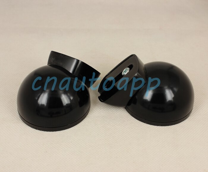 Tweeter coche Base de aluminio cajas de altavoces - negro ( un par )