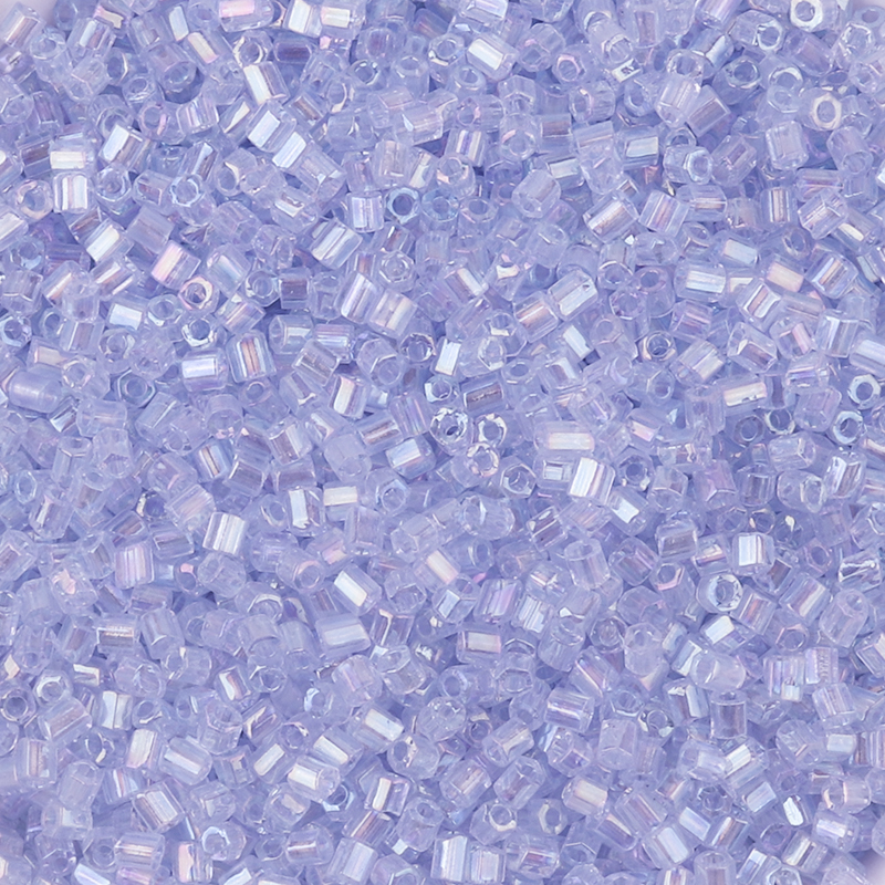 1100 pièces 2mm AB couleur perles Tube forme verre perle perles de rocaille pour la fabrication de bijoux perles d'espacement en vrac bracelet à bricoler soi-même collier