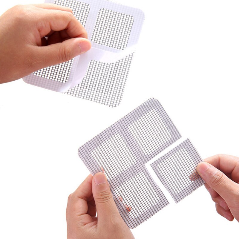 5/10/20 stuks raam deur scherm reparatie patches achterkant lijm net fix scheuren gaten beschadigd gaas  s55