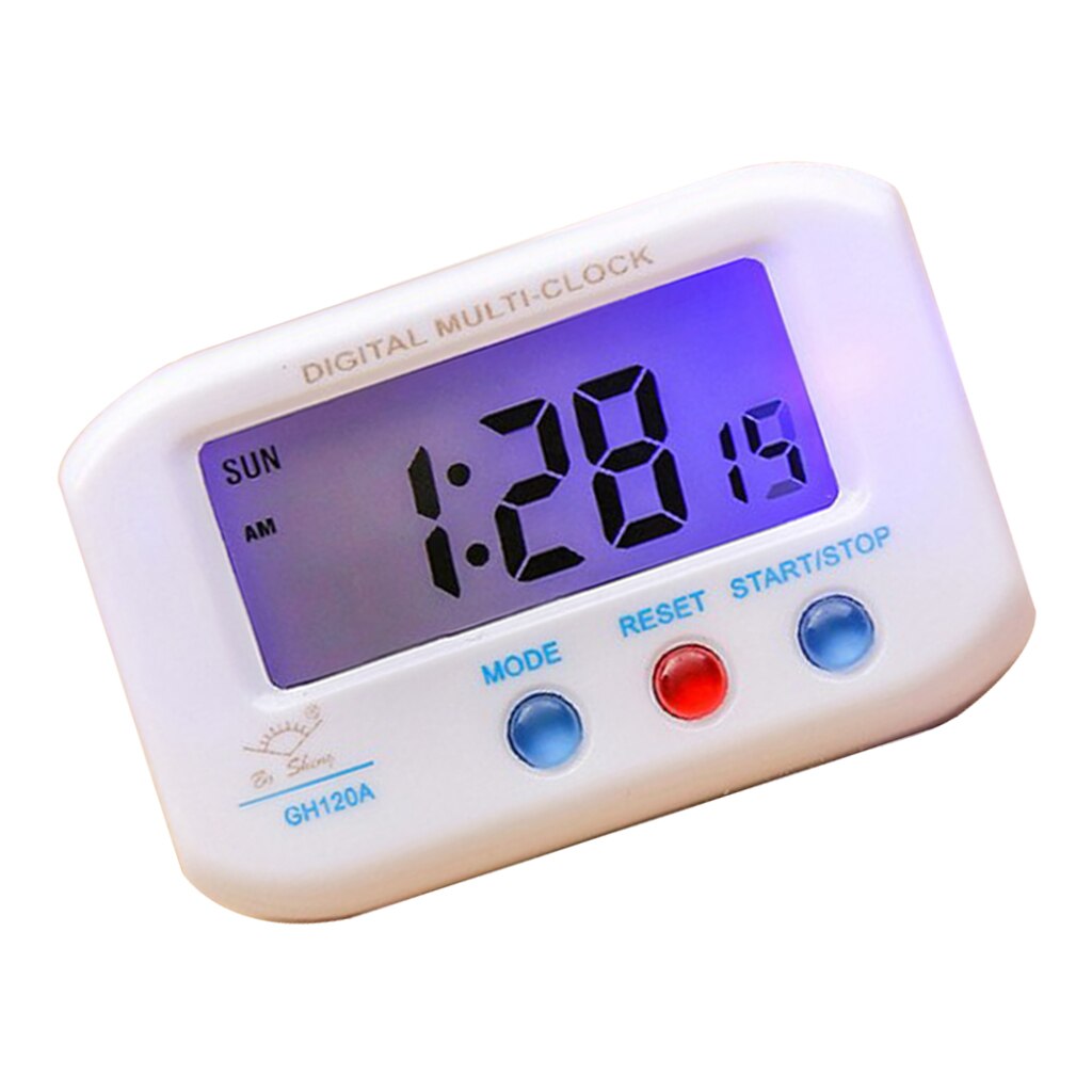 Battery Operated Mini Table Desk Clock Home Car Vehical Office Travel Clock