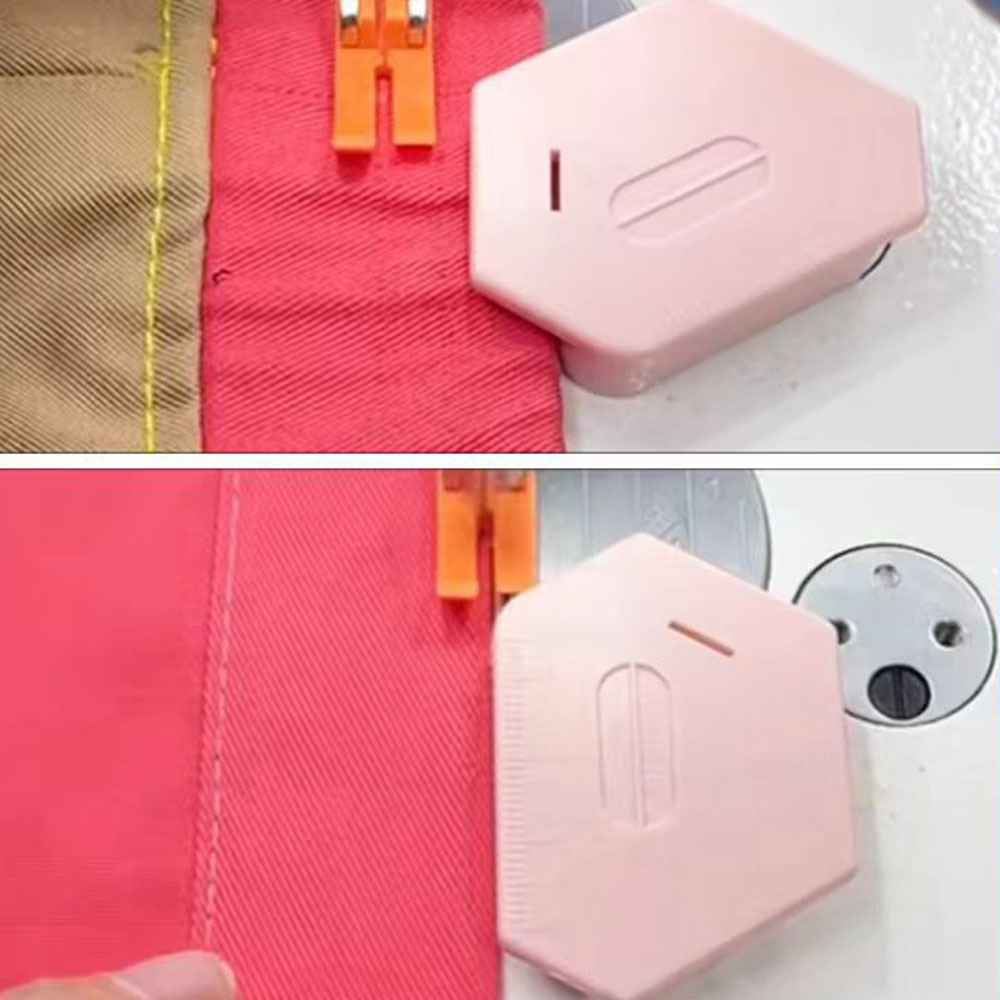 3pc sying magnetisk sømguide multifunksjonell linjal fals universell polygonal antikrøllposisjoner symaskintilbehør