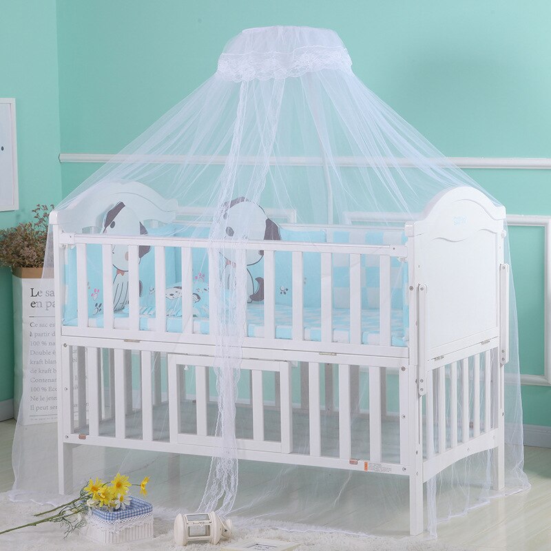 Baby Cradle Bed Mesh Mosquito Nets Foldable Infant Summer Outdoor Arched Mosquitos Net Insect Control Netting For Kid Crib Cover: Mosquito Net-3