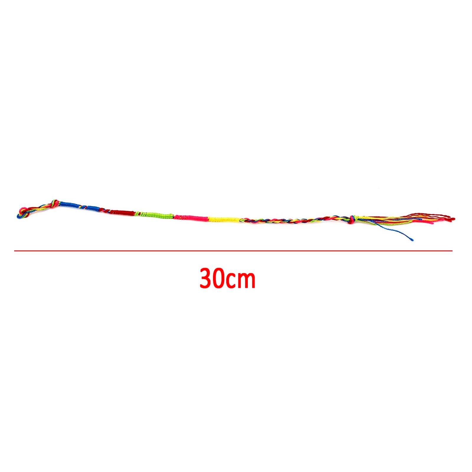 Armband fläta handledsband etnisk stil diy färgglada ca 30cm slumpmässigt skicka.