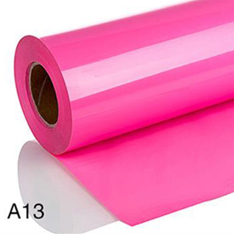 12 " x11 yard /30 cmx 10m pvc varmeoverførsel vinylfilm varmepressemaskine t-shirt strygejern på htv print ark gør det selv tøj: A13