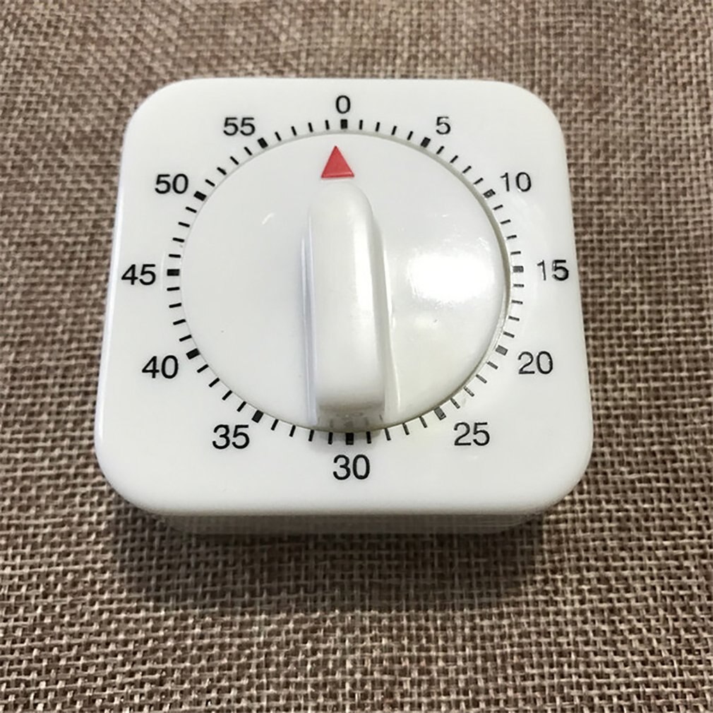 Draagbare 60 Minuten Kookwekker Handmatige Count Down Alarm Herinnering Klok Keuken Mechanische Koken Timer Thuis Bakken Gereedschap: Default Title
