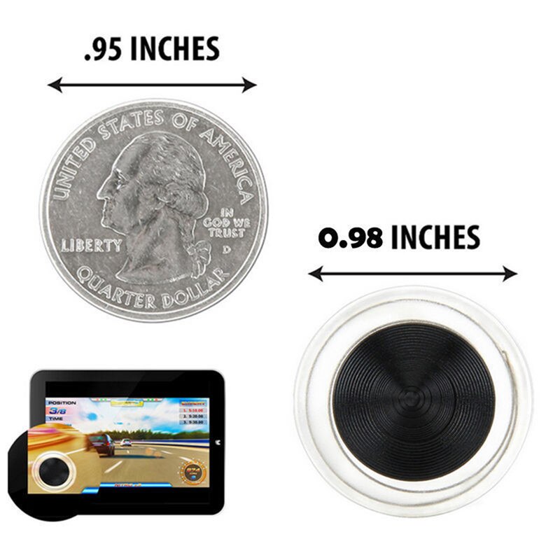 Voor Android Telefoons Arcade Games Controller Touch Joystick Mini Ultra-Dunne Touchscreen Mobiele Telefoon Joystick Voor Ios Telefoons