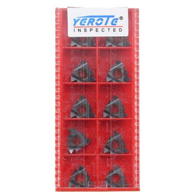 10pcs 16IR AG60 Carbide Threading Inserts Internal Turning Tool Holder cutting tool Lathe Tools Thread Insert Inserts