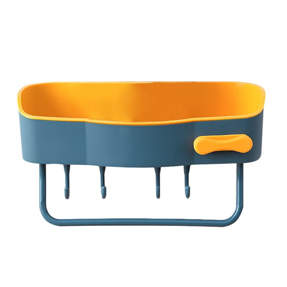 Estante de ducha multifuncional, respetuoso con el medio ambiente, Simple, ahorrador de espacio, organizador de baño, buen rodamiento de carga para dormitorio: Atrovirens