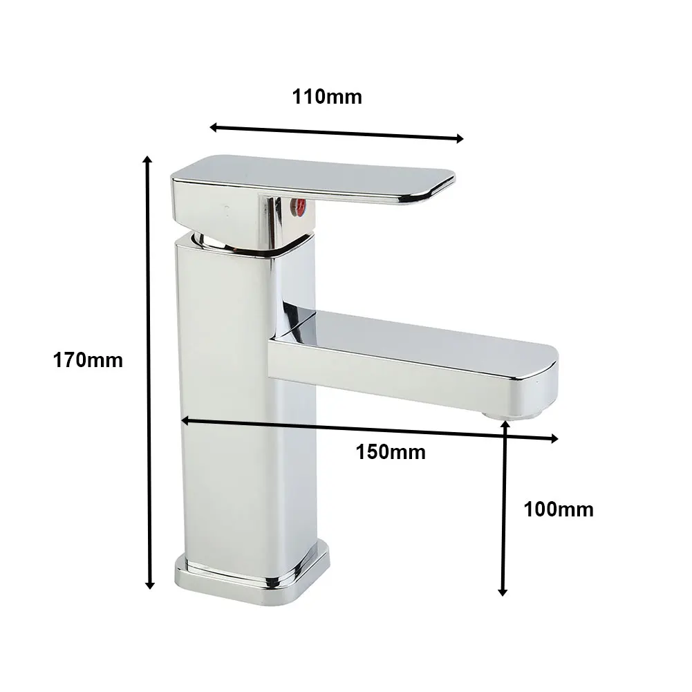 Rubinetti da bagno cromati rubinetti miscelatori caldi e freddi vanità bagno cucina rubinetti per lavabo da bagno montati sul ponte rubinetti per lavabo