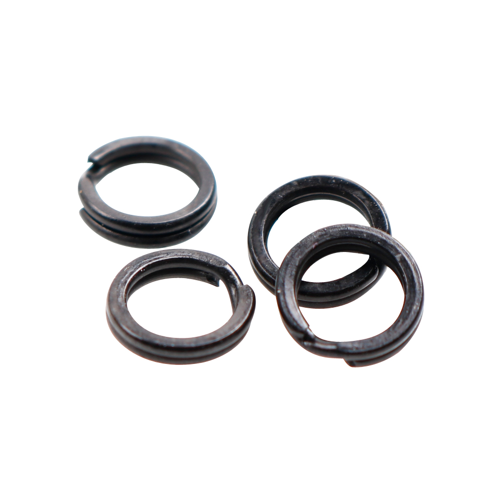100 stuks Roestvrij Staal Dubbele Ring Afgeplatte Lus Onder Aas Haak Connector Versterkte Afgeplatte O-ring Visgerei Accessoires kopen vanaf een prijs van 9.27
