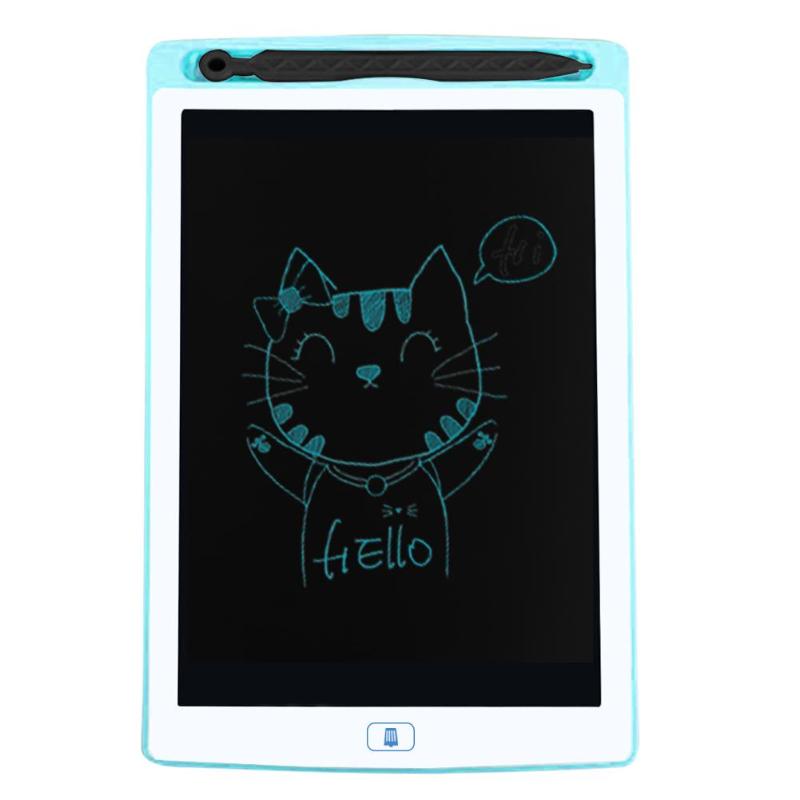 8.5/10/12inch Ultra-thin LCD Screen Drawing Tablet Board Electronic Handwriting Pad Kids LCD Writing Painting Board for Children: 8.5 inch Blue