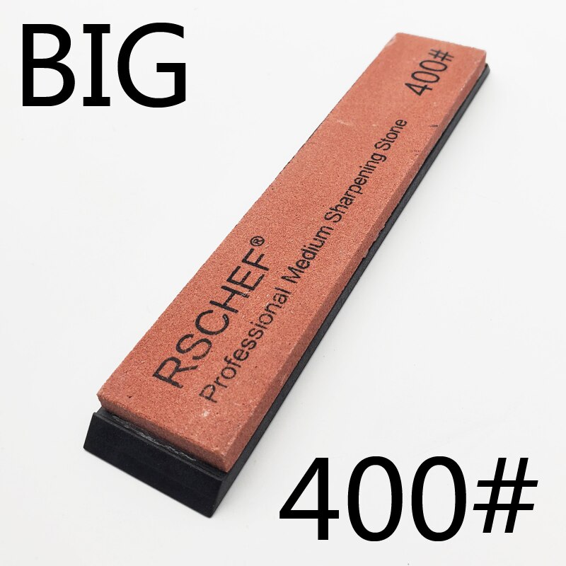 big size professioanl brand knife sharpener sharpening stone fiexd grinding stone whetstone water for knife kitchen tools: 400grit