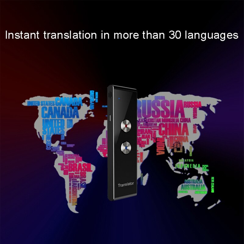 Smart Taal Vertaler Apparaat Handheld Twee-weg Real Time Multi-Taal Voice Voor Reizen Leren Business Voldoen