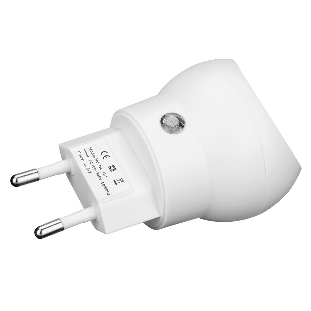LED Night Light 360 Rotation EU US Plug Sensor Night Lamp With Light Sense Automatically Switch On Or Off For Baby Bedroom