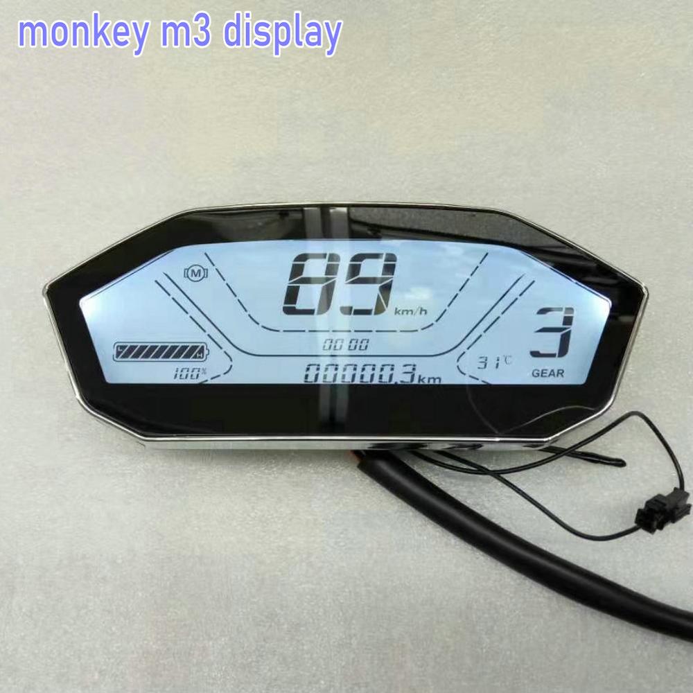 M3 display speedometer instrument for motorbike electric scooter motorcycle ebike MTB pedal scooter lcd display