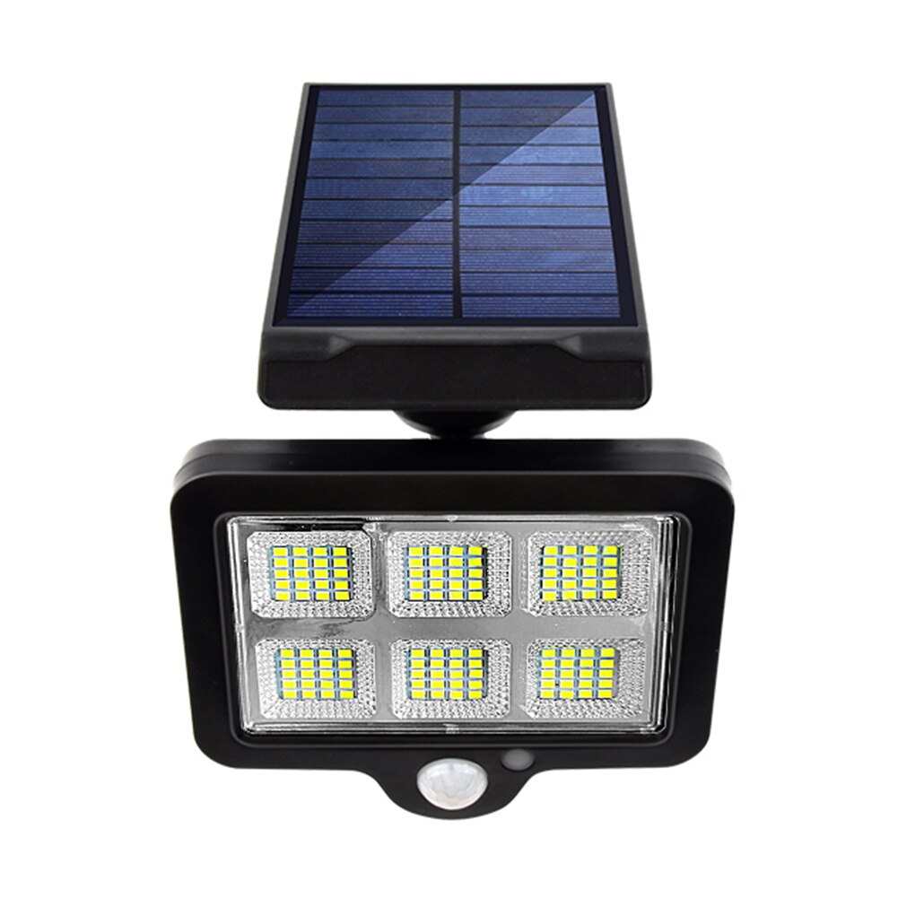 LED Solar Wall Light Outdoors Motion Sensor Waterproof Garden Lighting + 5m Extension Cable Courtyard Fence Driveway Street Lamp: 120LED