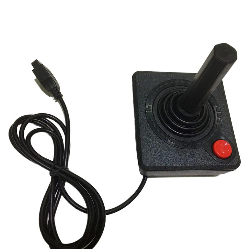 Manette de jeu pour Atari 2600 jeu Rocker avec levier 4 voies et bouton d'action unique rétro manette: Default Title