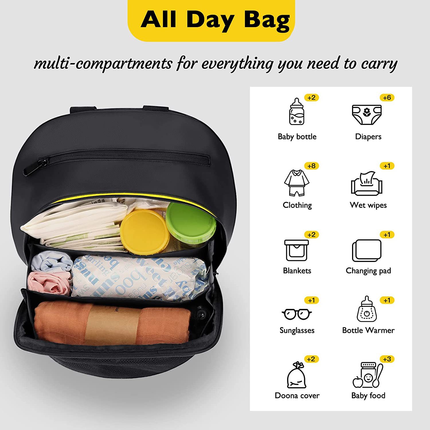 4 in 1 Kinderwagen Gewijd Accessoires Kinderwagen Regenhoes Klamboe Opknoping Tas Mummie Tas Zonnescherm Wiel Accessoires
