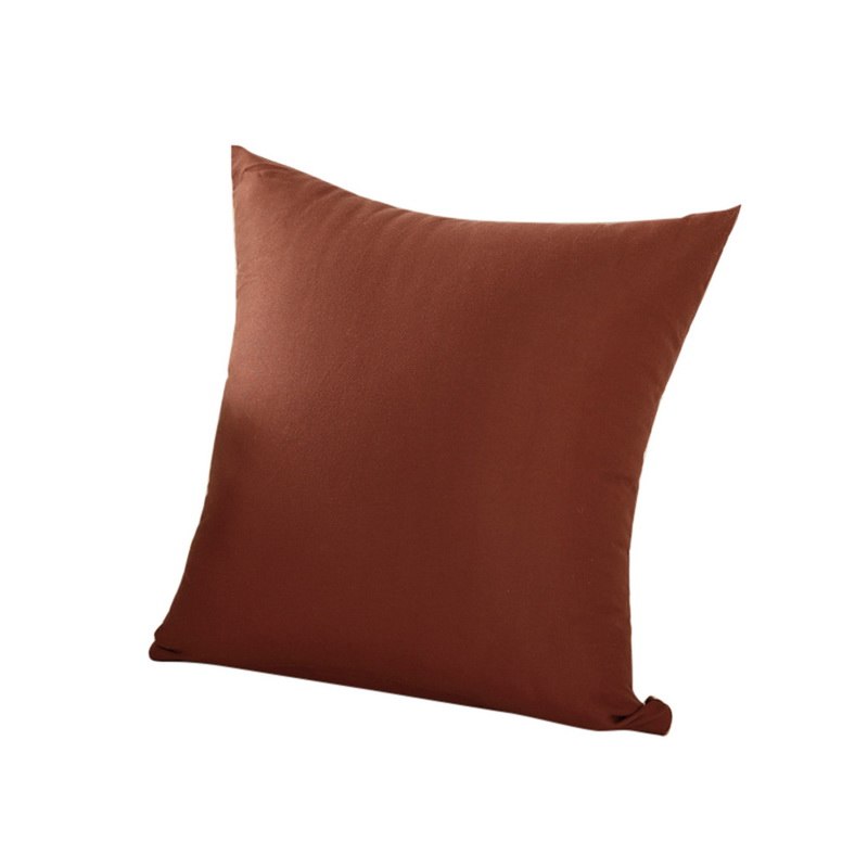 Urijk 1 pc Einfarbig Kissenbezug 40x40 cm Kissen fallen Wohnzimmer Heimat Werfen Kissen Haus Dekorative Kissen kissen Abdeckung Cojines: 07
