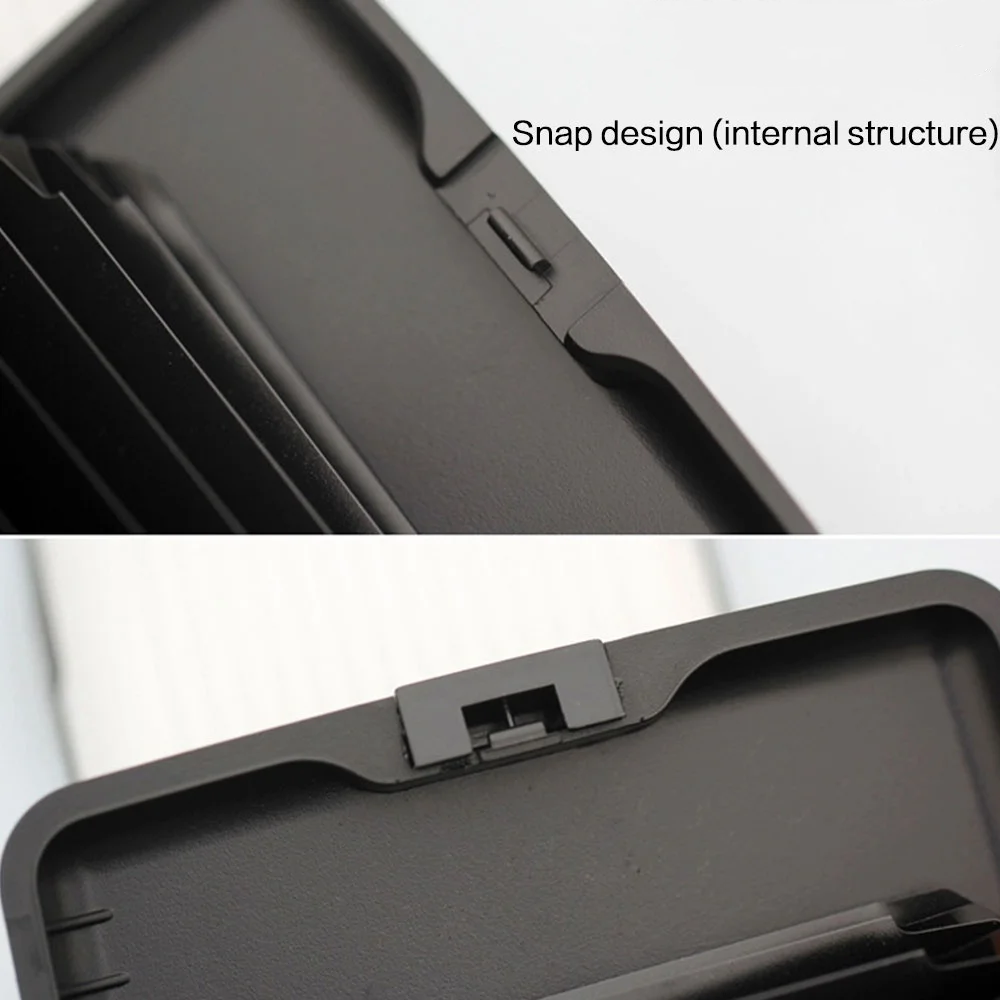 RFID-Geldbörse aus Metall und Geschäft-Ich würde-Kreditkarte für Damen und Herren, Geschäft-Ich würde-Kreditkarte, Schutz-Geldbörse, Kartenhalter, Paketbox