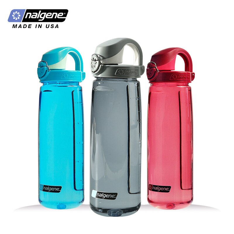 Nalgene draussen-Sport-Wasserflasche auslaufsichere tragbare Wasserschale Camping Bergsteigen Wandern Kunststoff-Wasserflasche 700 ml