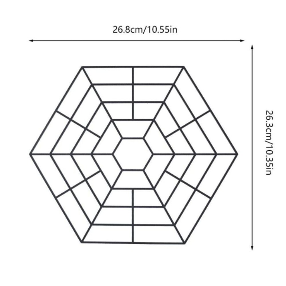 30pcs Plastic Fish Net Pond Guard Net Protector Hexagonal Pond Guard Netting Floating Pond Fish Net Buckles Protector Cover