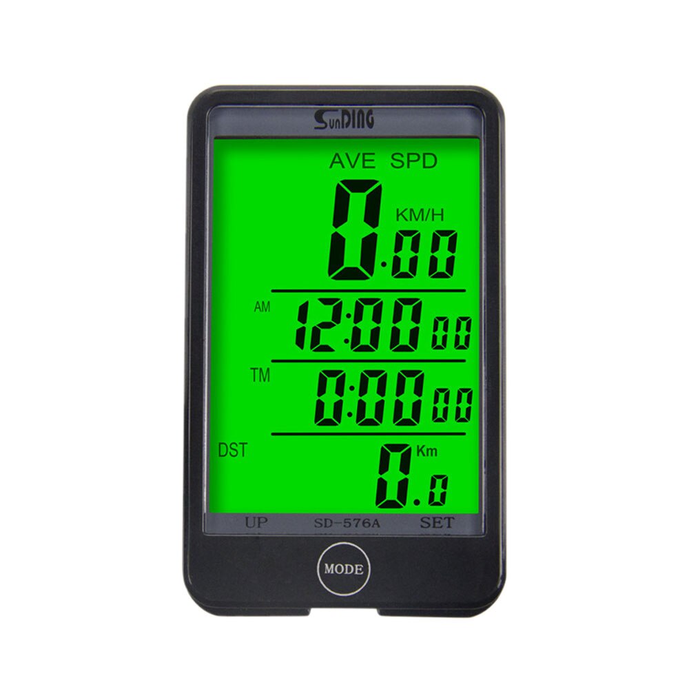 Bicycle Speedometer Digital Bike Computer Smart Back Light Multifunction Waterproof Big Display Sports Wireless