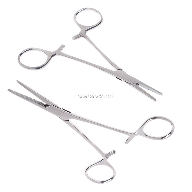 Dog Cat Ear Cleaning Forceps Pliers Steel Pet Clamp Tweezers Haemostatic Tool for dogs Warm's house yy56