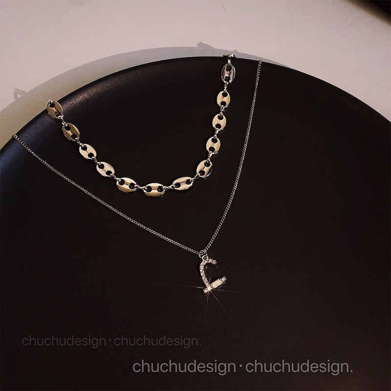 Necklace female clavicle chain simple temperament necklace chain accessoriesnecklace