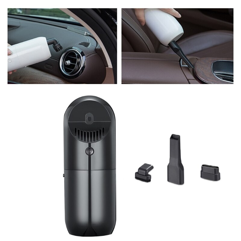 Dust Brush Tool Mini Sweeper High-power Automotive Supplies Portable Handheld Machine for Car Home Dust Cleaning: BK-B