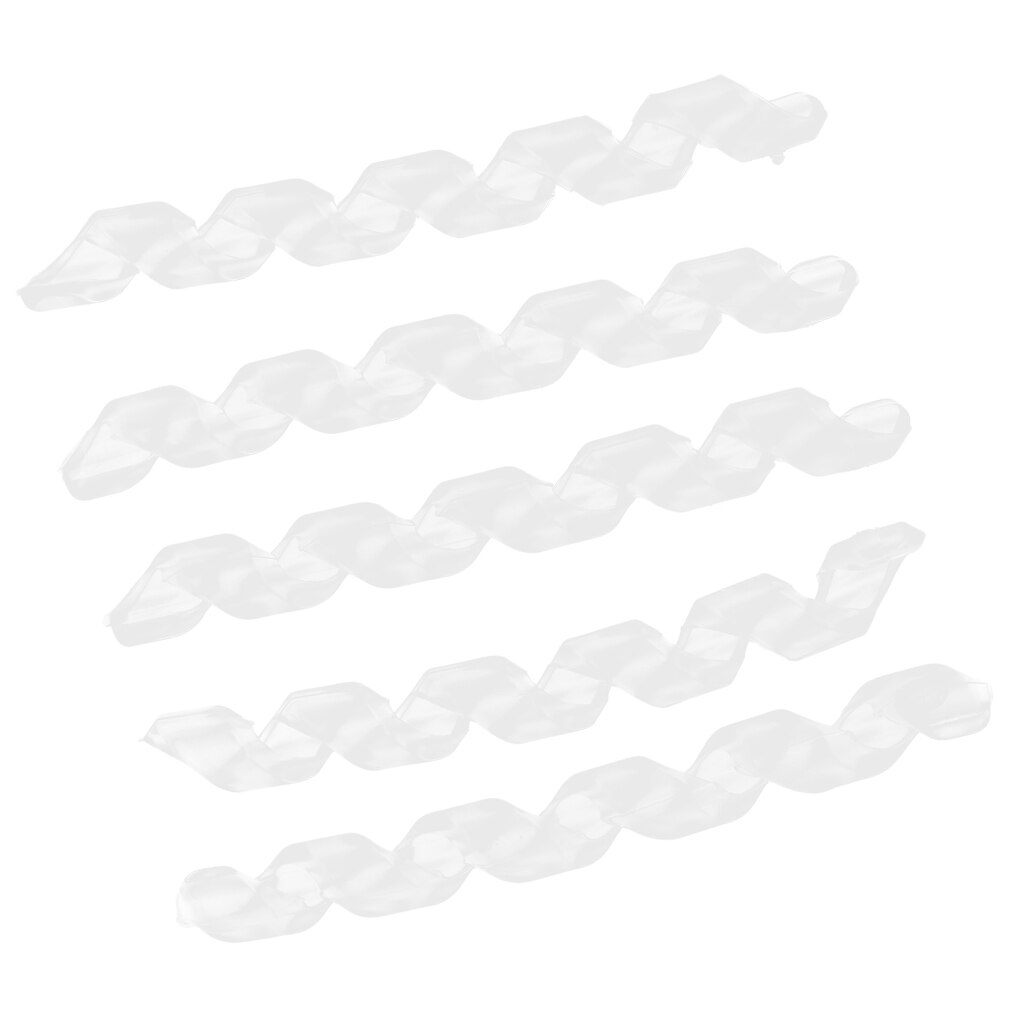 5 uds. De manguitos en espiral para cables de bicicleta, cubierta para frenos/tubos marco envolvente, piezas para bicicletas: Clear