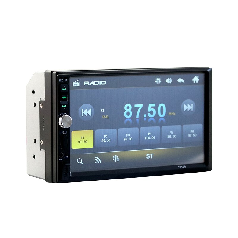 Bluetooth 2 din 7 tommers bilradio spiller bil  mp5 spiller bil dvd spiller