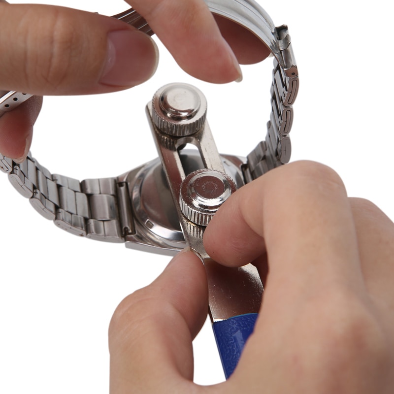 Watch Back Case Cover Opener Adjustable Remover Repair Wrench Watchmaker Tools