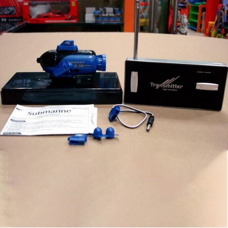 40Mhz Rc Boot Radio Control Submarine Rc Submarine Met Licht Speelgoed Voor Kinderen Rtr Geel