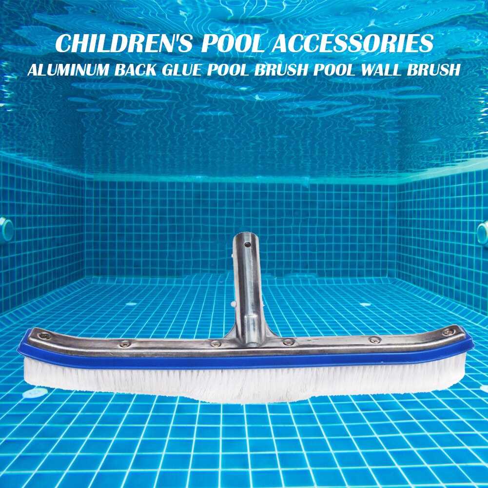 Zwembad Borstel Nylon Haren Stofzuiger Drijvende Voorwerpen Schoonmaken Tool Met Handvat