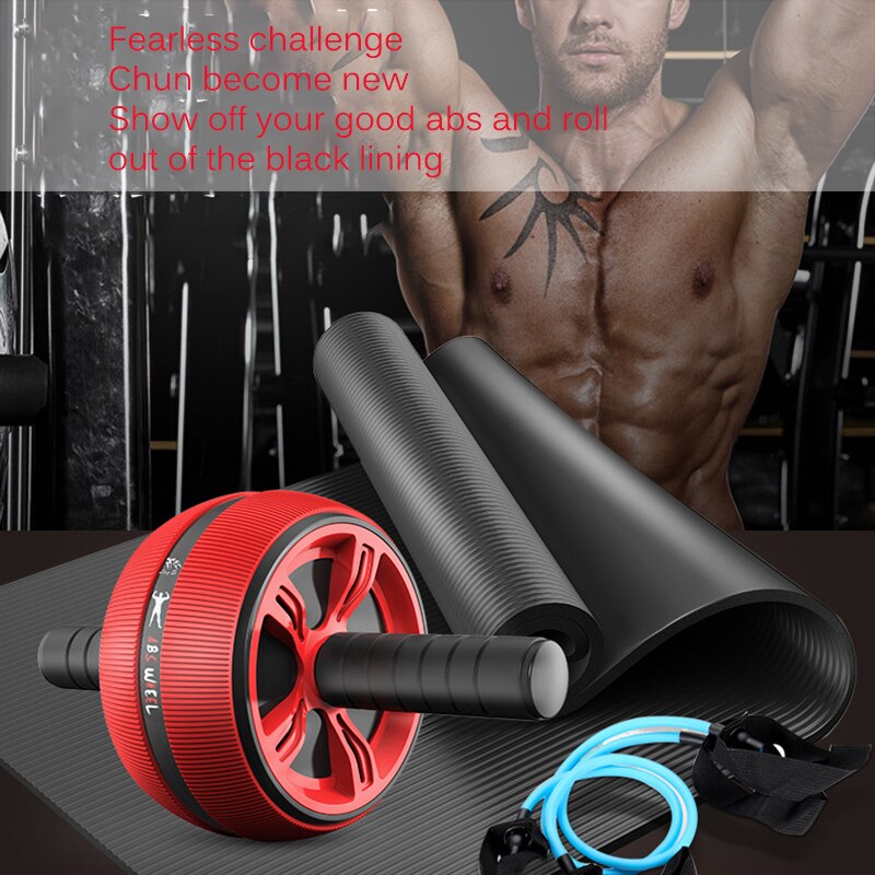 Fitness Equipment Speed Training Roller Abdominal Exercise Rebound Wheel Workout Gym Resistance Sports Back Belly Core Trainer