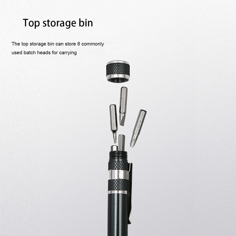 8 In 1 Mini screwdriver Gadgets Electric Repair Tools Pen Style Precision Screwdriver Set DIY