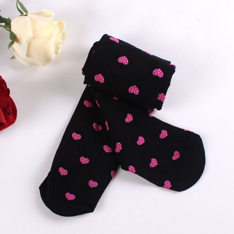 5Pcs Candy Kleur Panty Voor Meisjes Baby Meisje Stretch Broek Skinny Broek Kinderen Dans Panty Panty Kous 3-9Y: Black