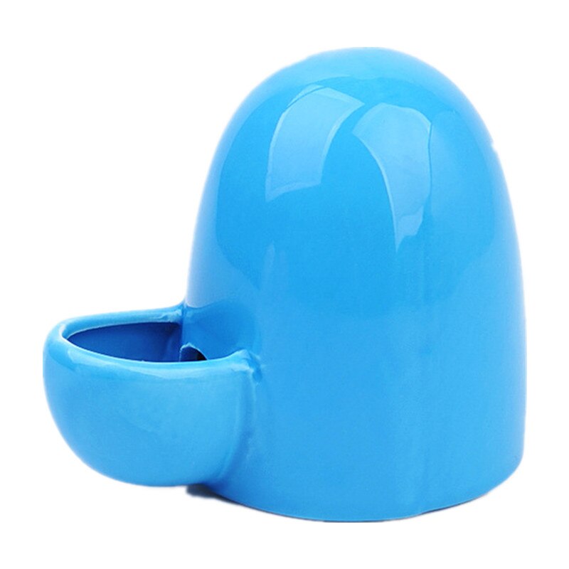 Bebedero de cerámica para aves, cuenco de agua para mascotas, cuenco de comida para hámster, cuencos de Chinchilla antigiratorios, cuenco de alimentación para erizo, accesorios para mascotas
