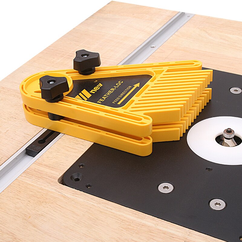 Multi-purpose Feather Loc Board Set Double Featherboards Miter Gauge Slot for Woodworking Saw Table DIY Tools