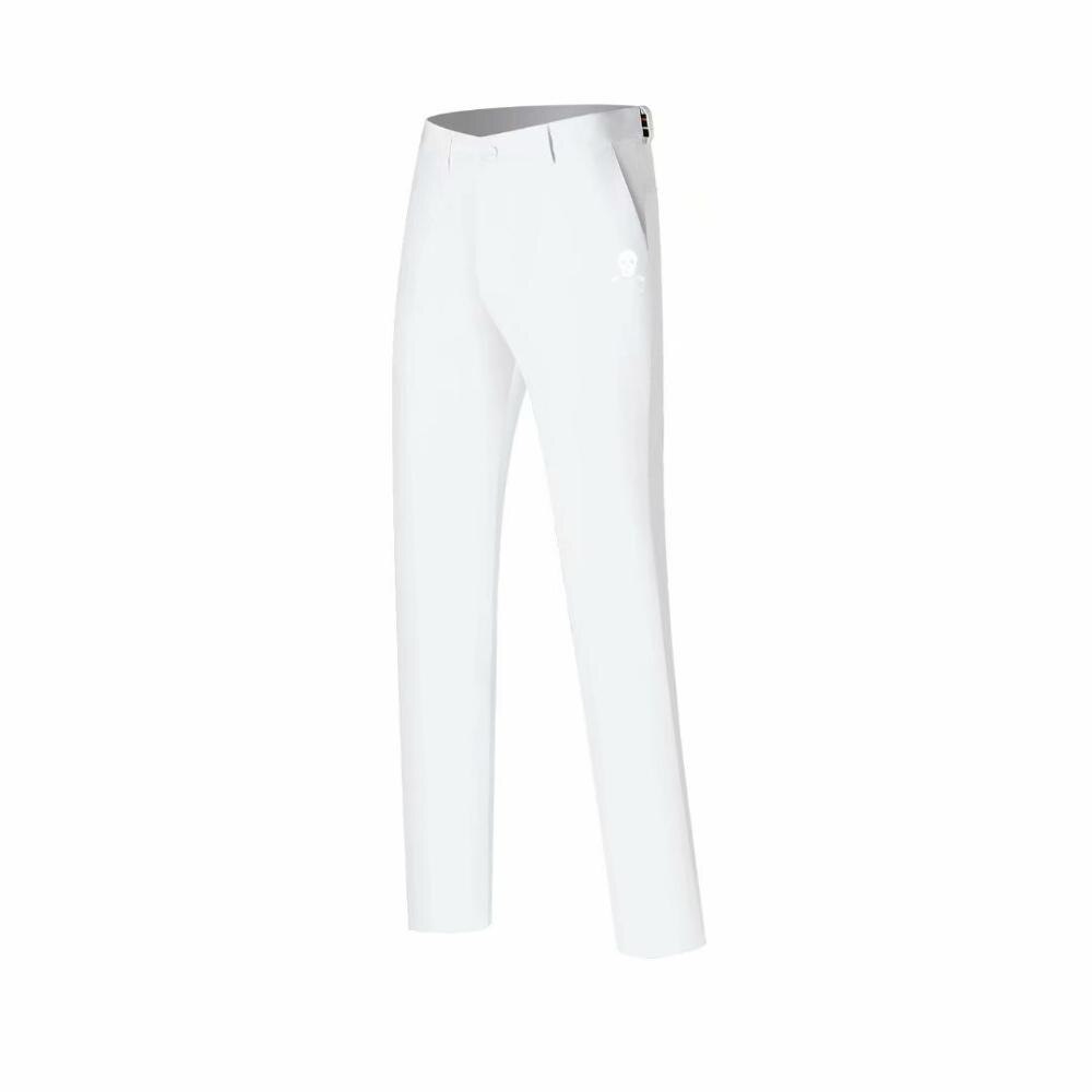 Stil golf mænds bukser åndbare og hurtigtørrende sportsbukser afslappet bukser: Hvid / W38