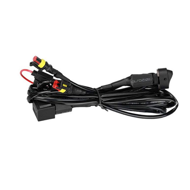 For BMW Motorcycle LED Auxiliary Fog Lights wire switch