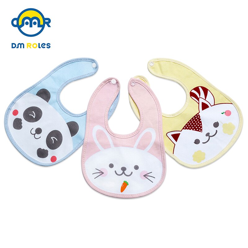 DMROLES Slabbers Doek Speeksel Handdoek Sjaal Lunch Jongens Meisjes Cartoon Baby Slabbetjes Burp Doeken Voor Kinderen Voeden zorg