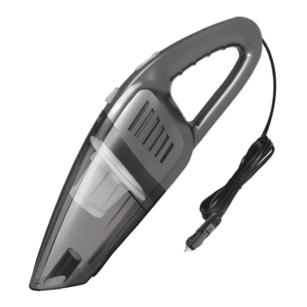 Wired Handheld Dust Busters Wet and Dry Portable Auto Vacuum Cleaner for Car (Black): Black