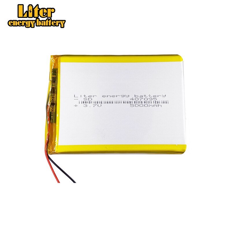 Buena , U25GT, 7 pulgadas, 377295, 3,7 V, polímero de litio, 4000MAH, producto 407095, batería de tableta